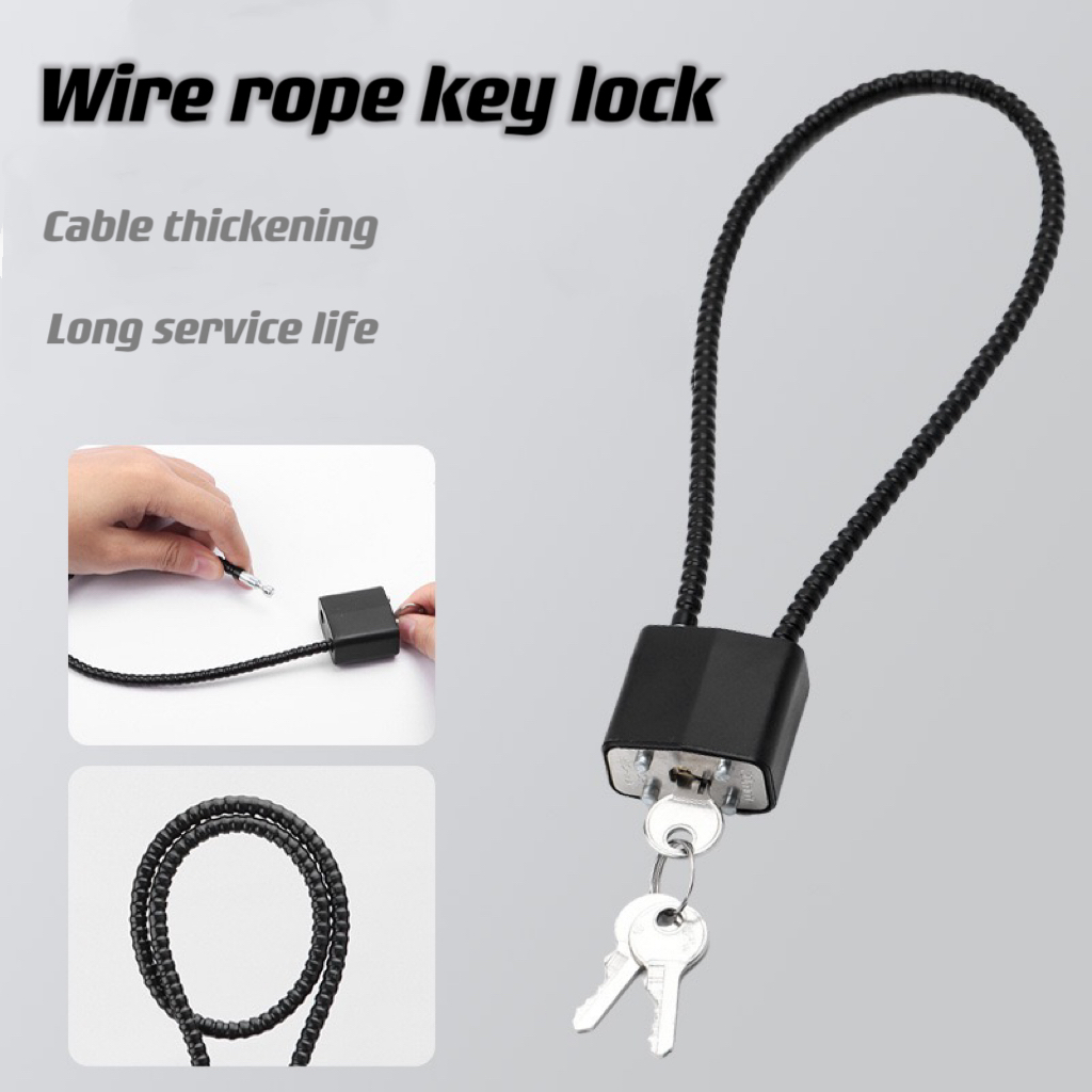 Cable Lock Flexible - Cadenas antivol avec câble en acier