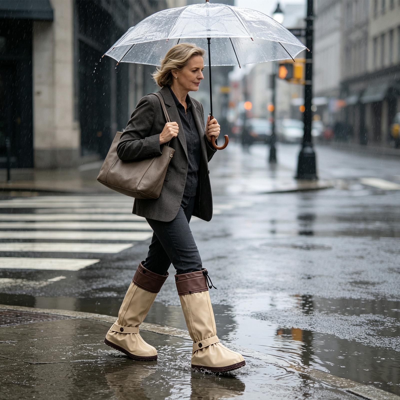 Couvre-chaussures imperméables - Cycling Commute In Rain avis et prix